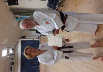 | MAGDALENA REPEL FERNANDEZ RECEIVES 3RD KYU |