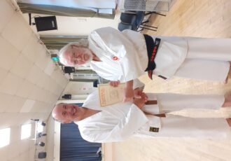 | CHRISTOPHER FERNANDEZ RECEIVES 2ND KYU |